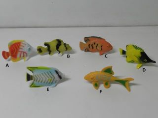Obrázek z Rybičky plast 5-7cm 6druhů (144) 